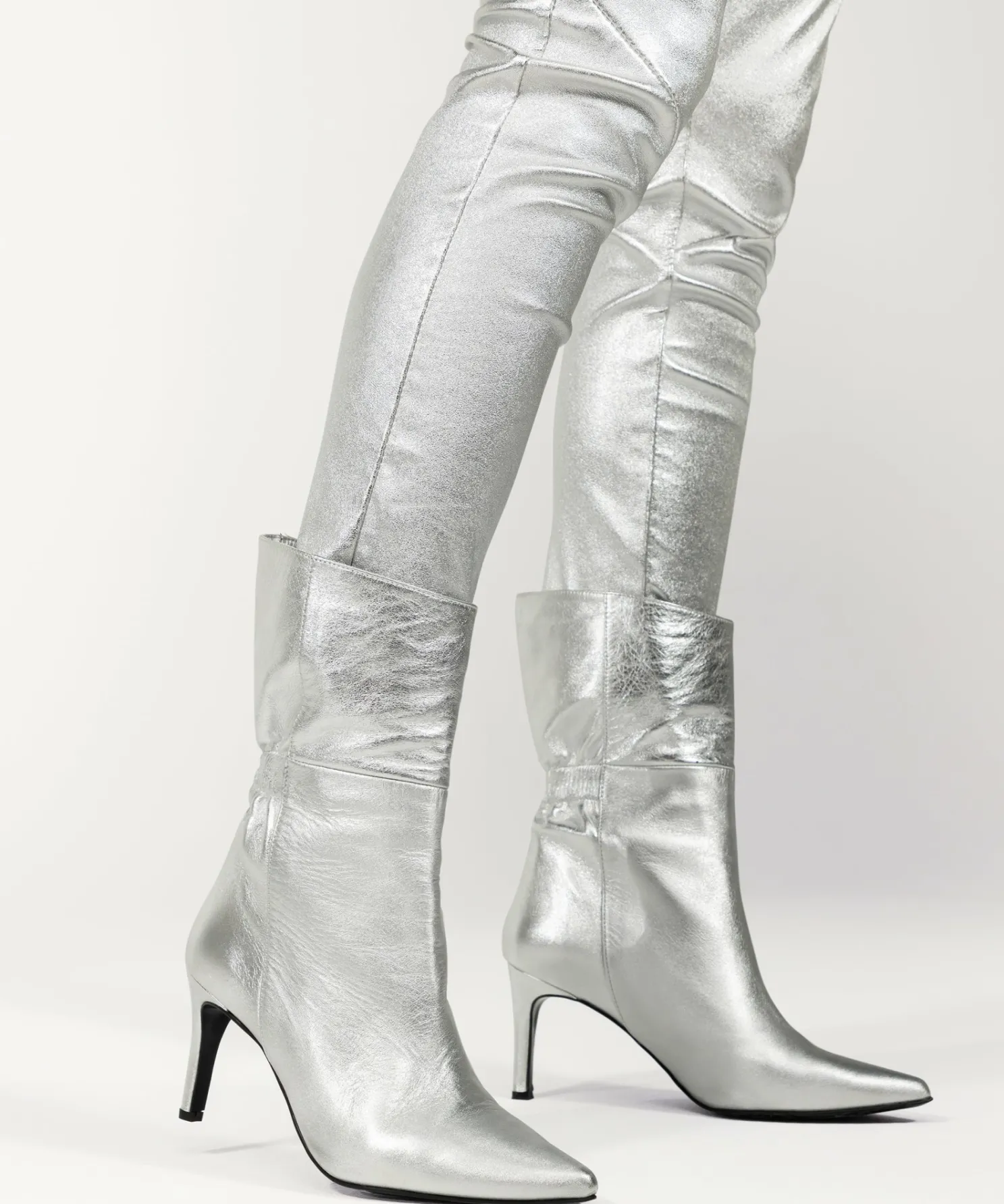 IBANA Apollo Metallic Silver- Zwangerschap Stijlen