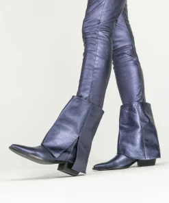 IBANA Asa Metallic Marine Blue- Zwangerschap Stijlen