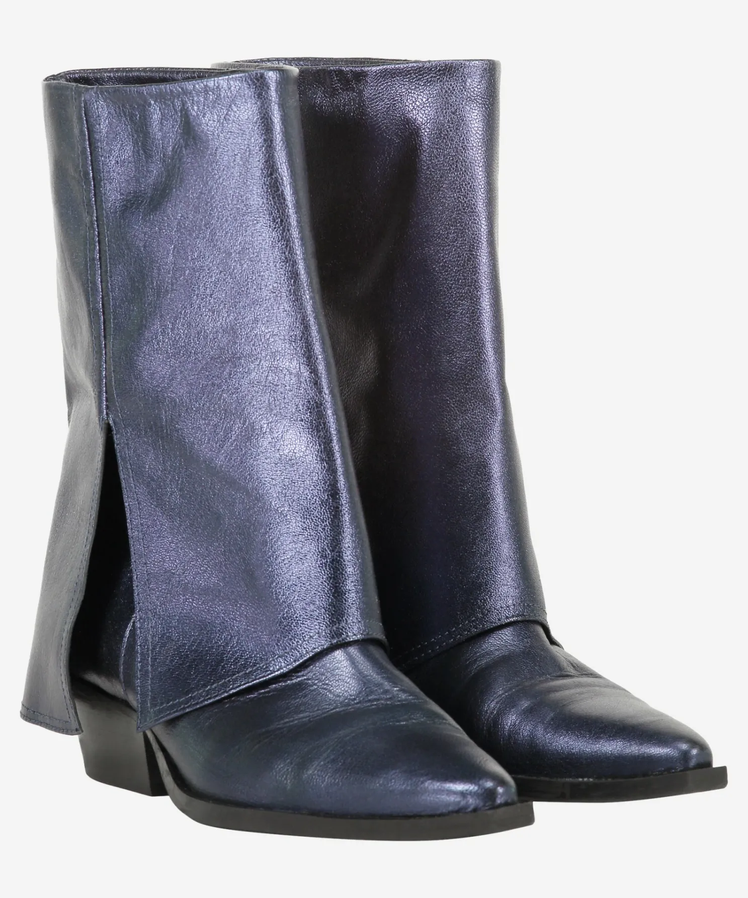IBANA Asa Metallic Marine Blue- Zwangerschap Stijlen
