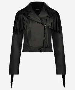 IBANA Bardeau Black- Leren Jassen