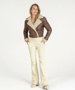 IBANA Belvine Vintage Brown- Leren Jassen