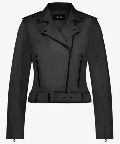 IBANA Blake Black- Leren Jassen