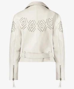 IBANA Blinn Creamy White- Leren Jassen