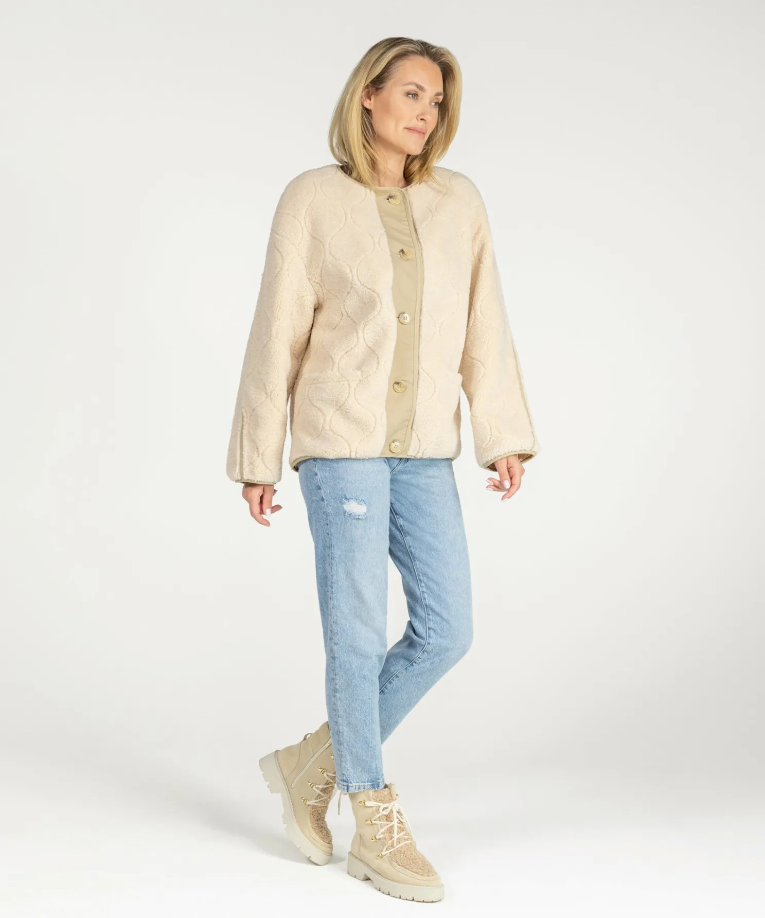 IBANA Charlie Beige- Non Leather