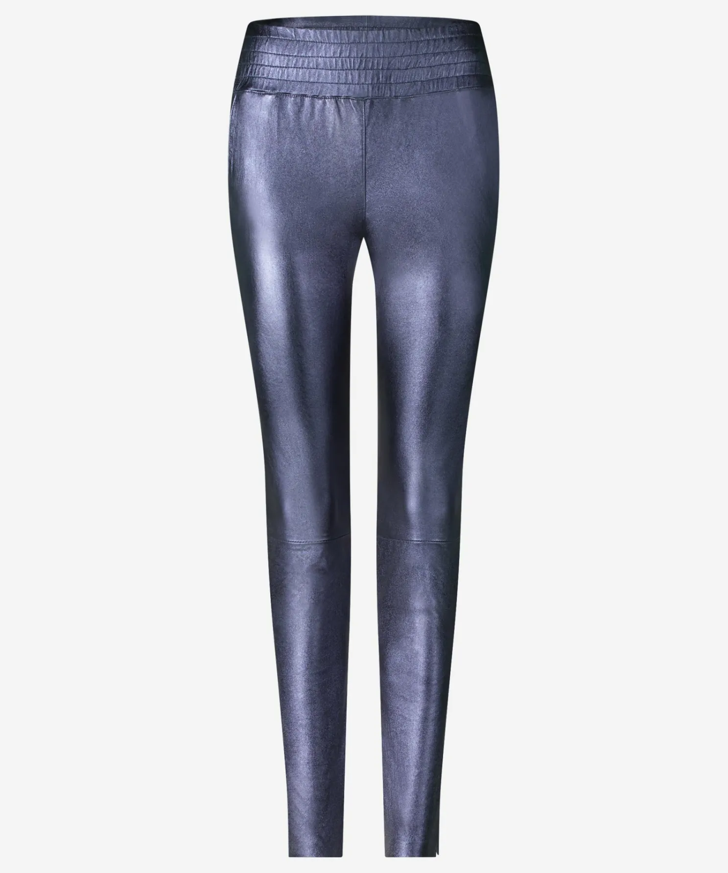 IBANA Colette Metallic Marine Blue- Mid Waist