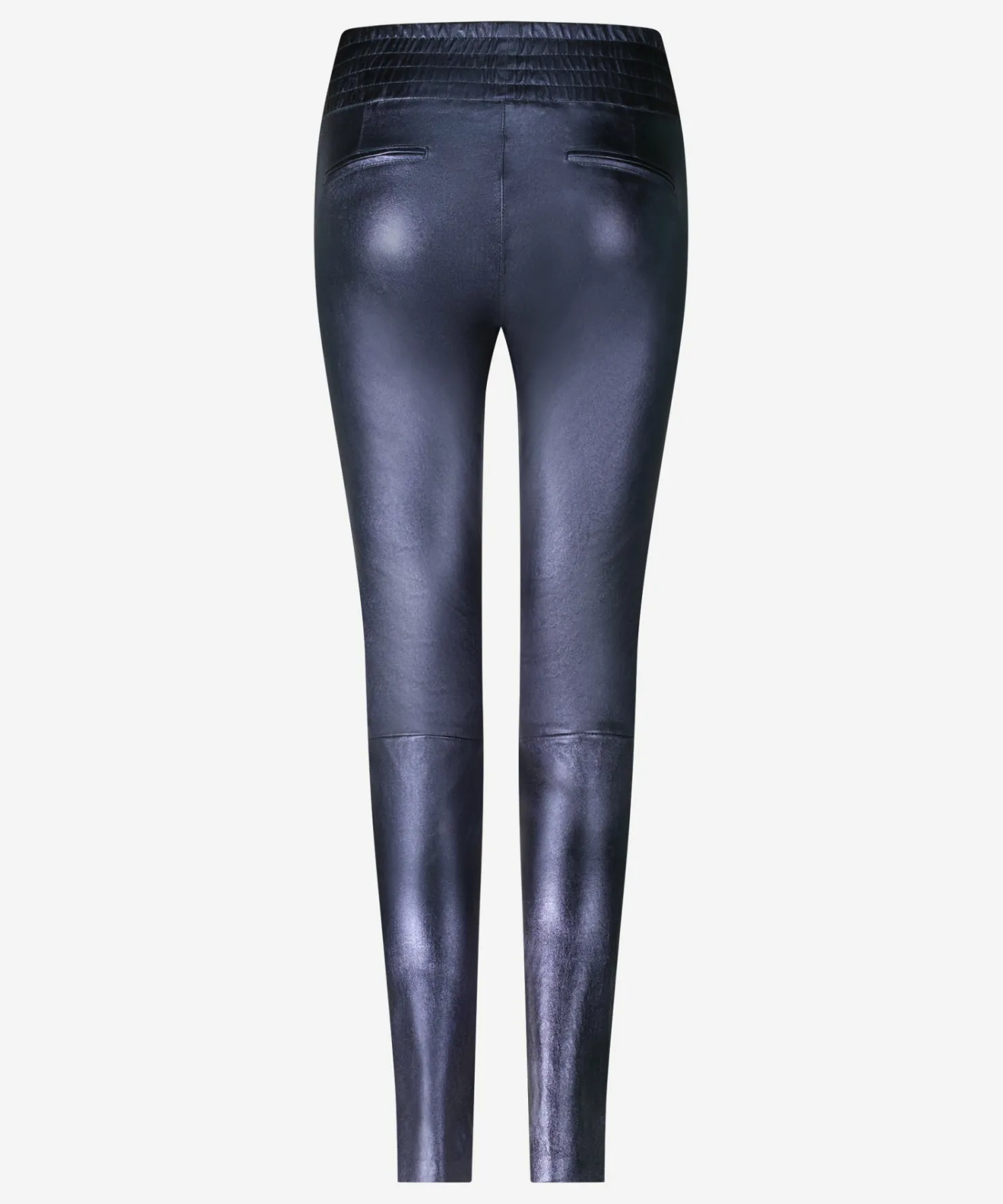 IBANA Colette Metallic Marine Blue- Mid Waist