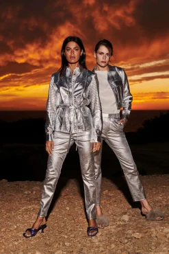 IBANA Colette Metallic Silver- Pre Spring/Summer '24