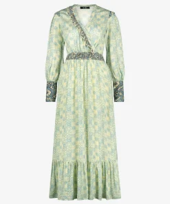 IBANA Dalan Print Floral Reversed- Midi Jurken