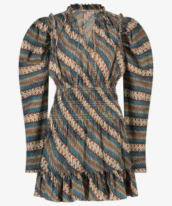 IBANA Dee Print Batik- Mini Jurken