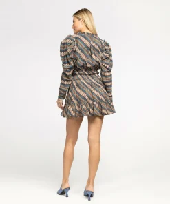 IBANA Dee Print Batik- Mini Jurken