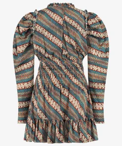 IBANA Dee Print Batik- Mini Jurken