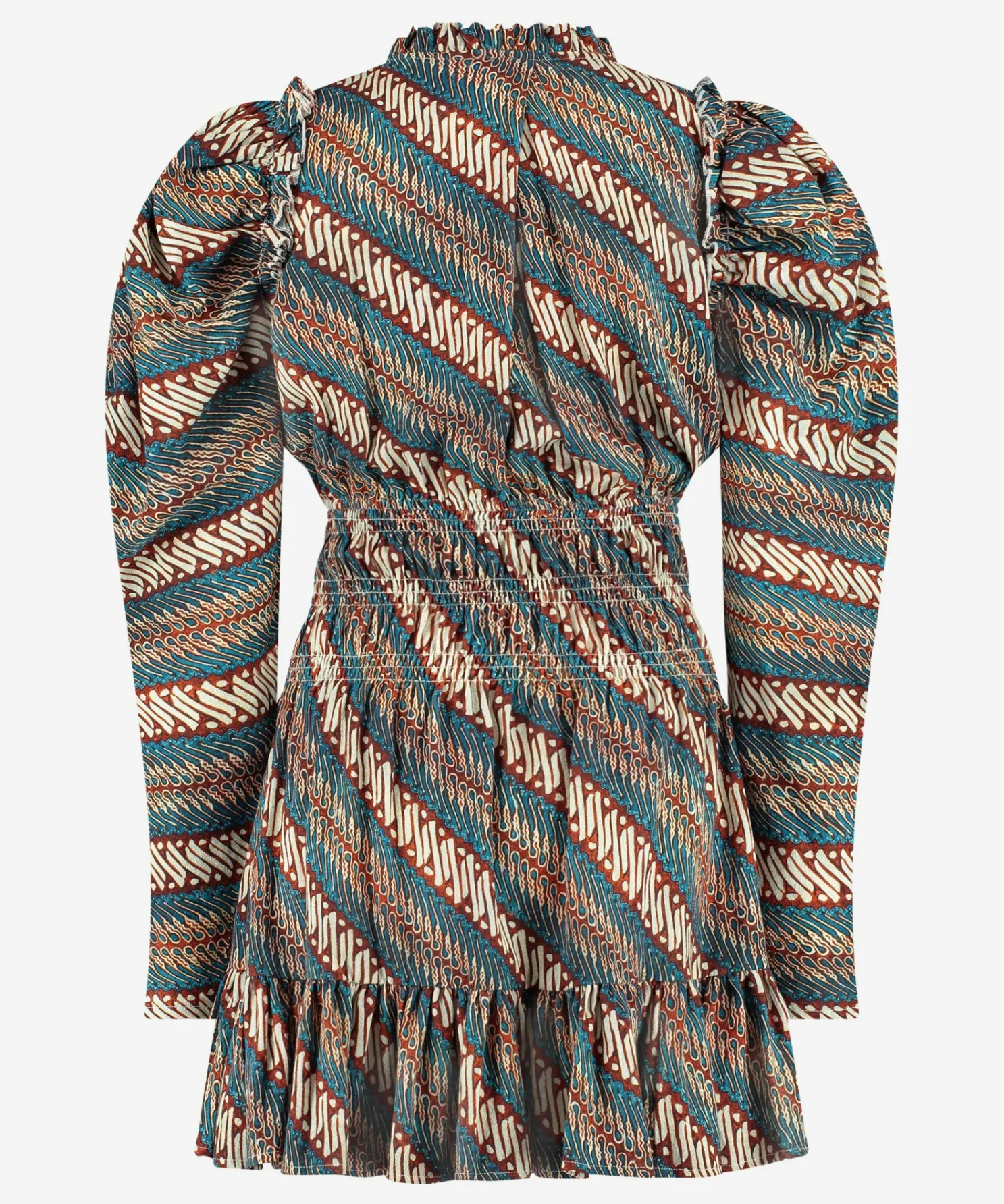 IBANA Dee Print Batik- Mini Jurken