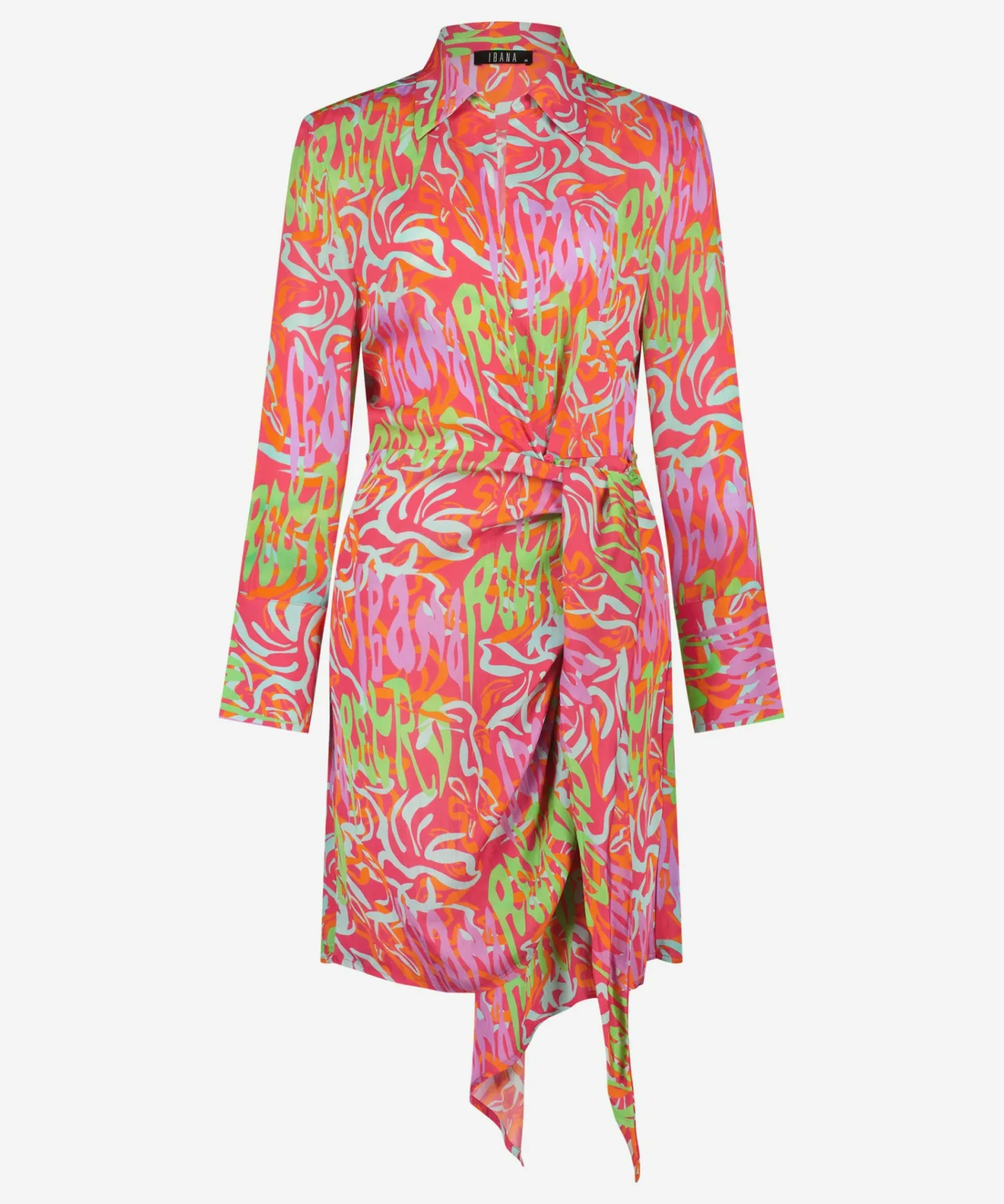 IBANA Delton Print- Mini Jurken