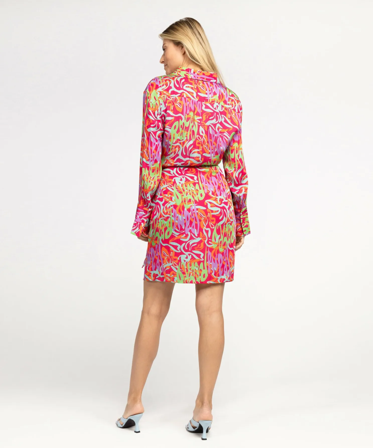 IBANA Delton Print- Mini Jurken