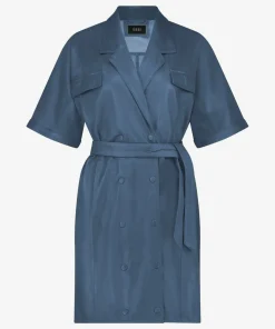 IBANA Do River Blue- Midi Jurken