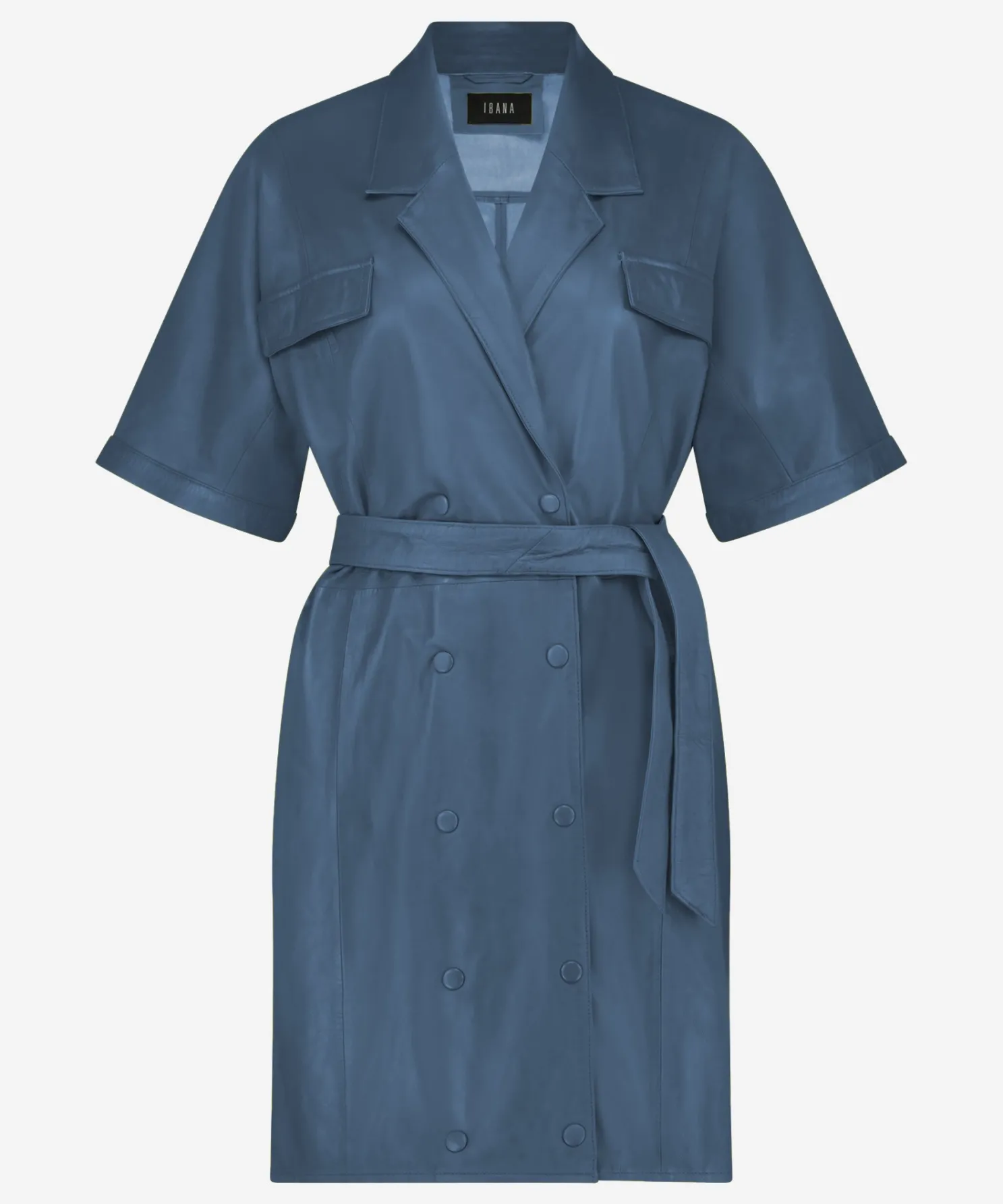 IBANA Do River Blue- Midi Jurken