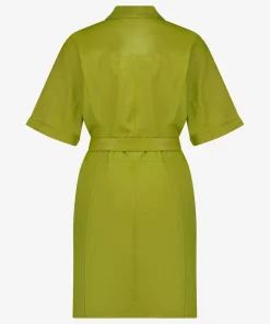 IBANA Do Sweet Apple Green- Midi Jurken
