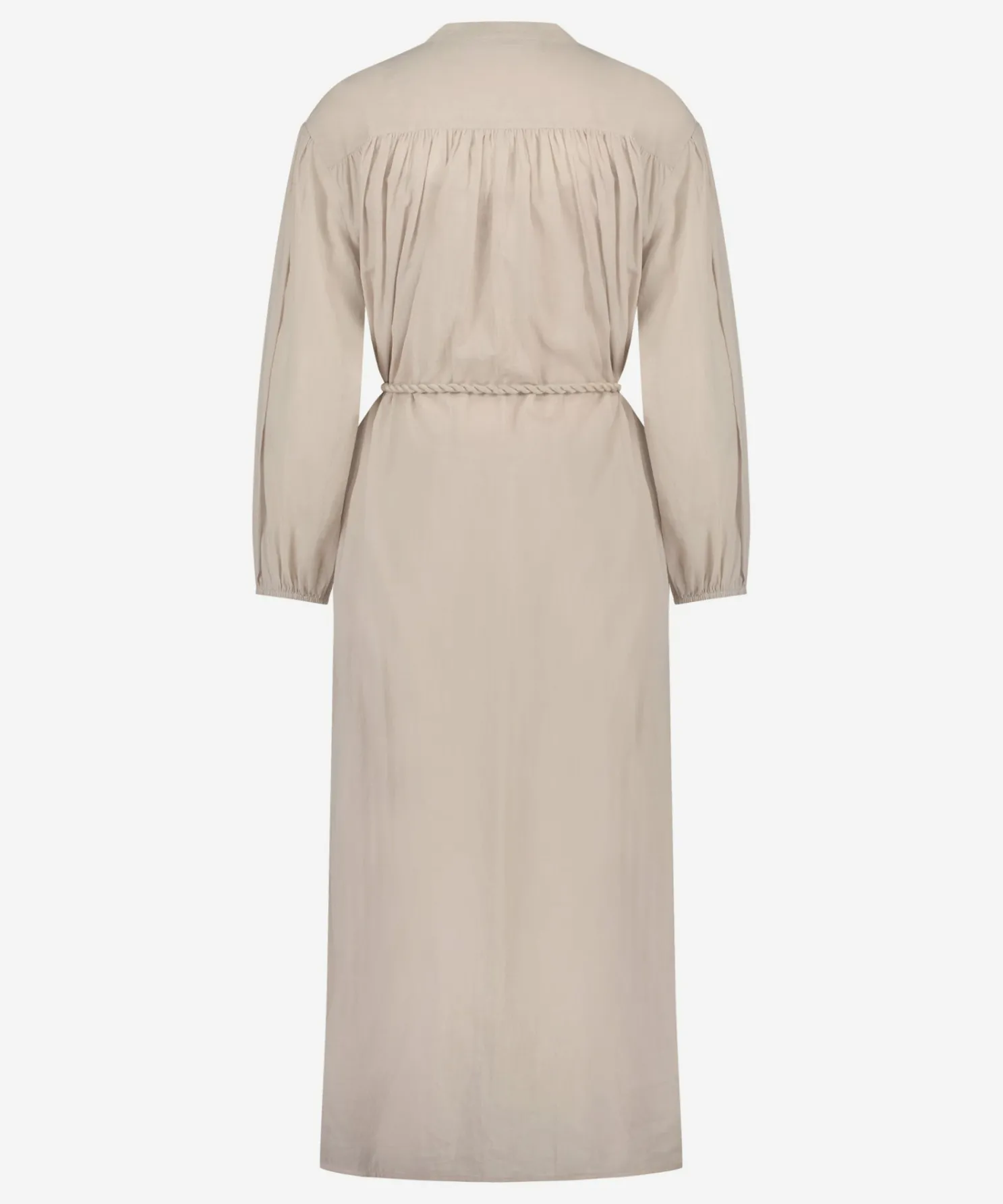IBANA Donte Almond White- Midi Jurken