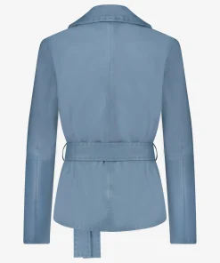 IBANA Jadine Riverblue- Leren Jassen
