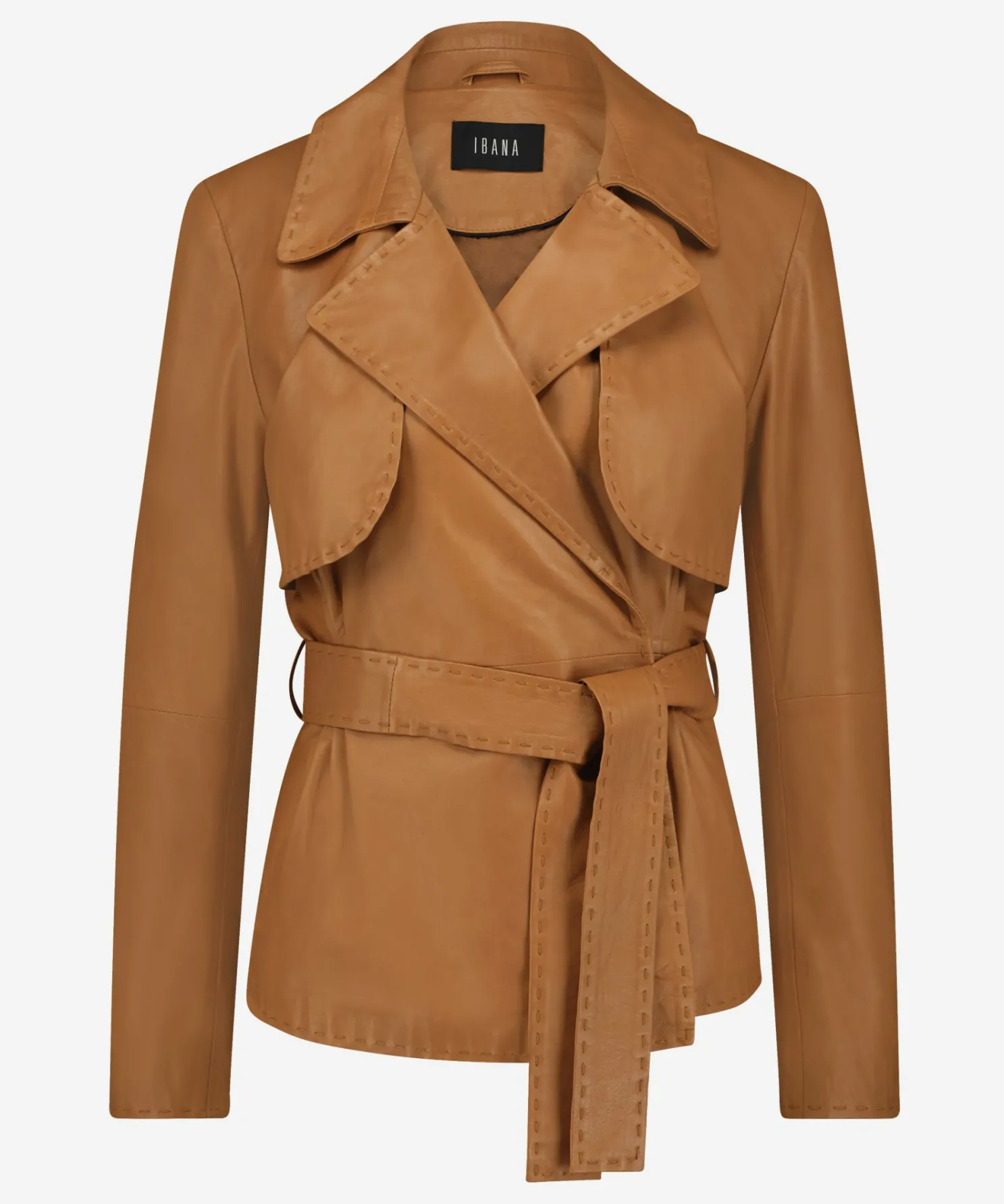IBANA Jadine Spicy Cognac- Leren Jassen