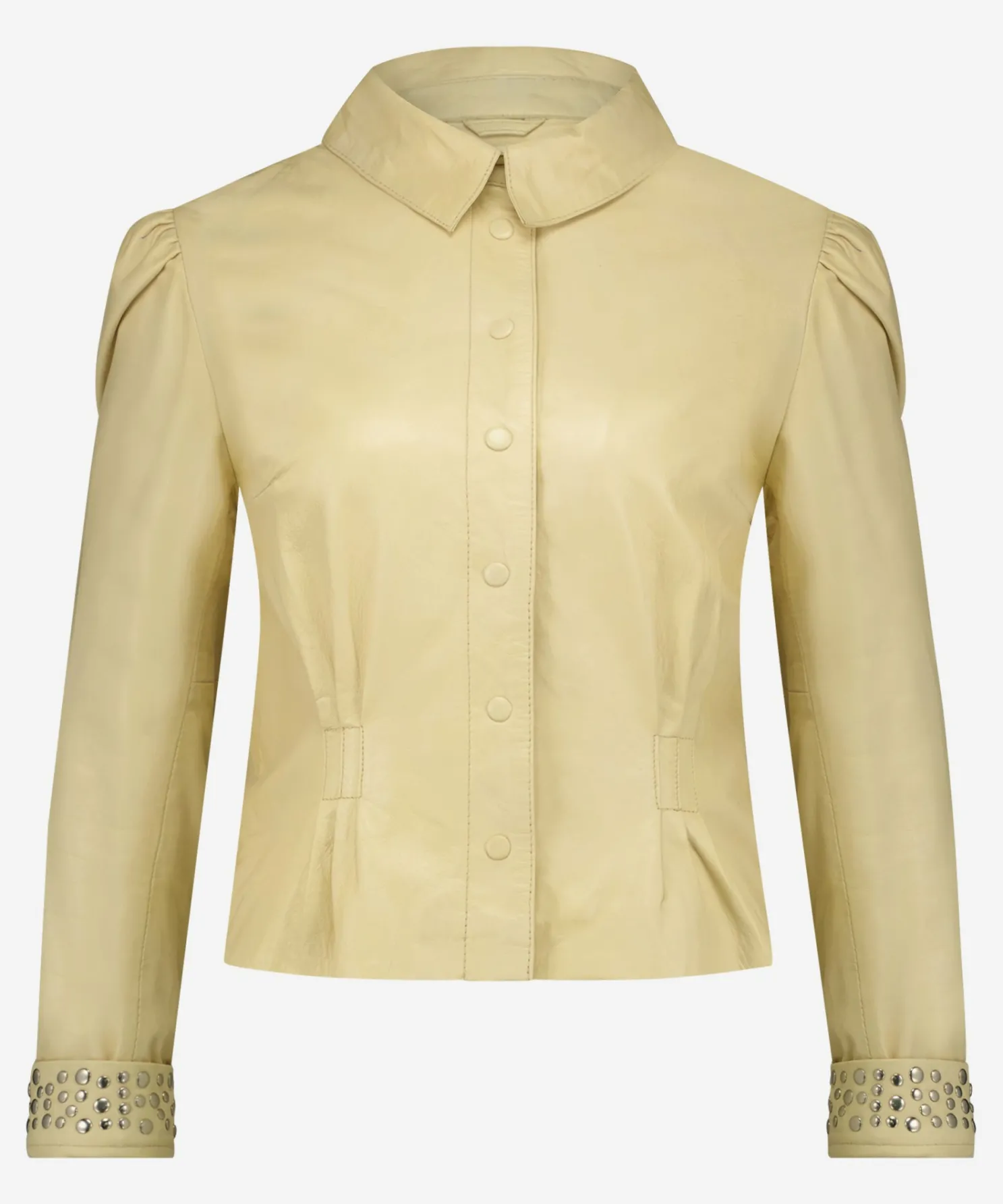IBANA Janie Buttery Yellow- Leren Jassen