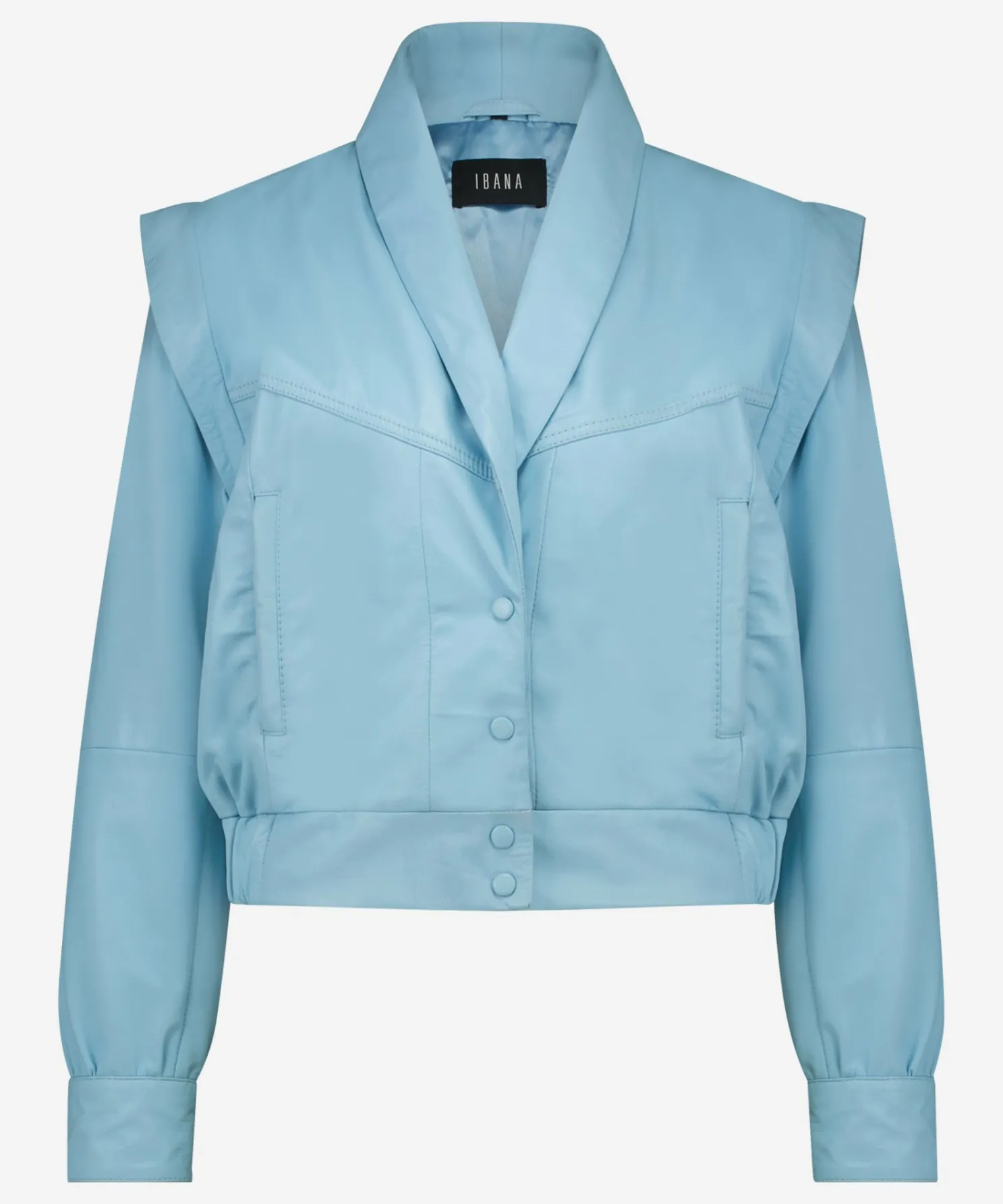 IBANA Jannah Crystal Blue- Leren Jassen