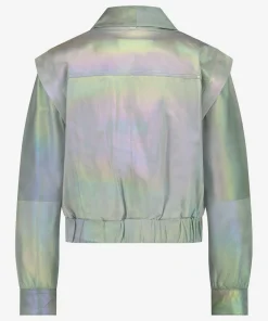 IBANA Jannah Metallic Green- Leren Jassen