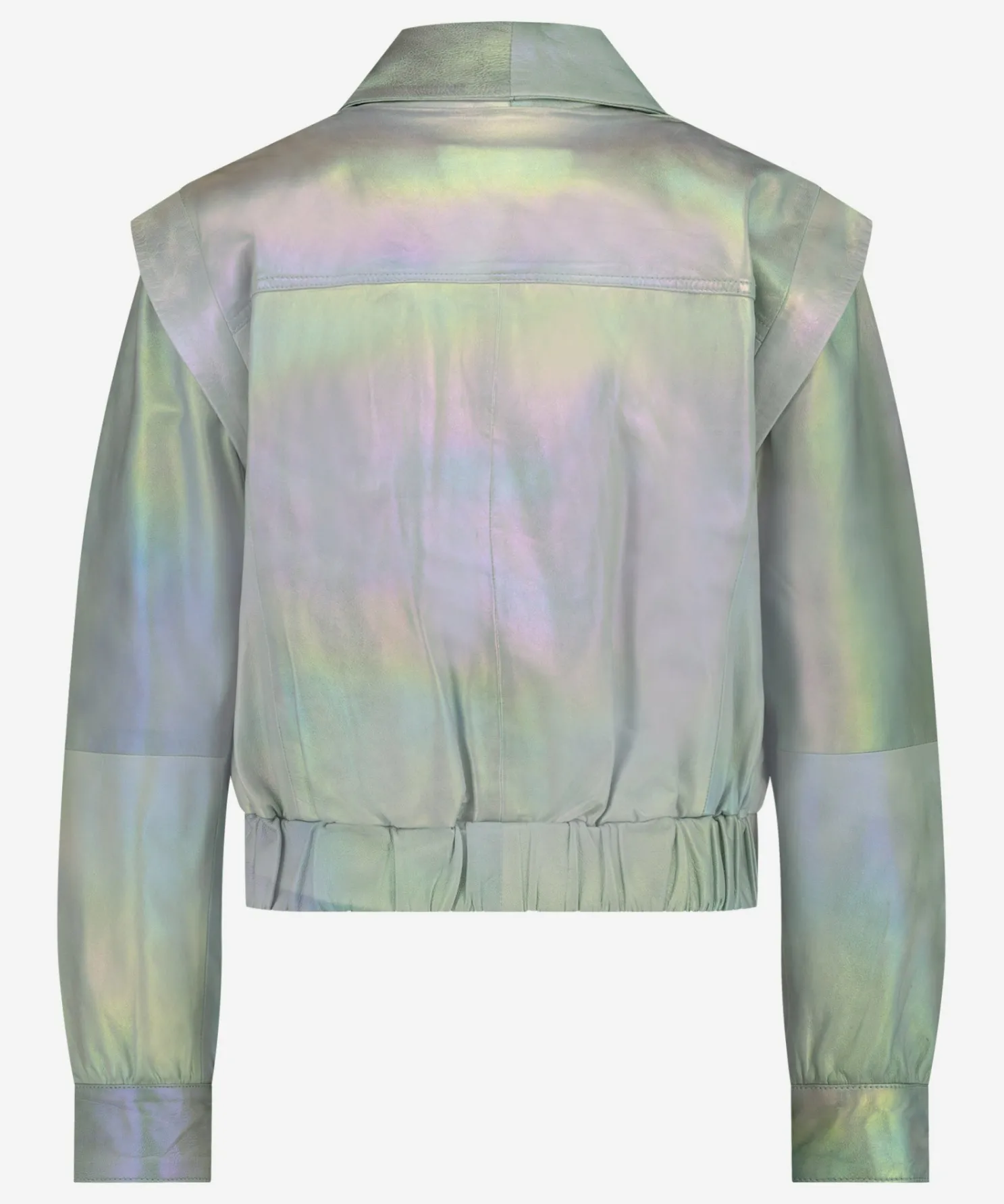 IBANA Jannah Metallic Green- Leren Jassen