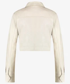 IBANA Jella Antique White- Leren Jassen