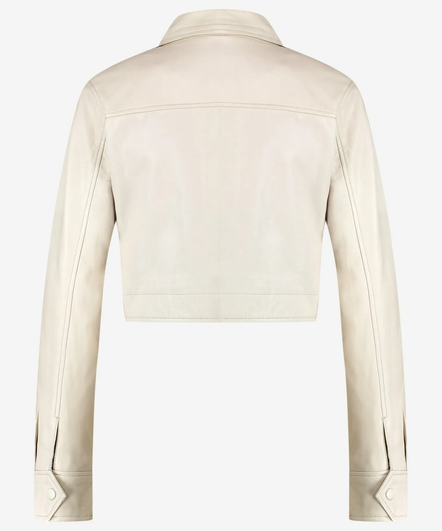 IBANA Jella Antique White- Leren Jassen