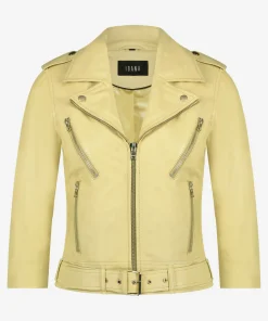 IBANA Kate Moss Buttery Yellow- Leren Jassen