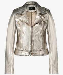 IBANA Moss Metallic Stone- Leren Jassen