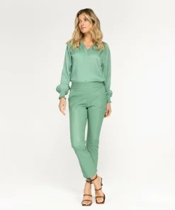 IBANA Pablo Jade Green- Mid Waist