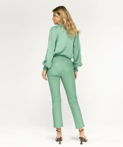 IBANA Pablo Jade Green- Mid Waist