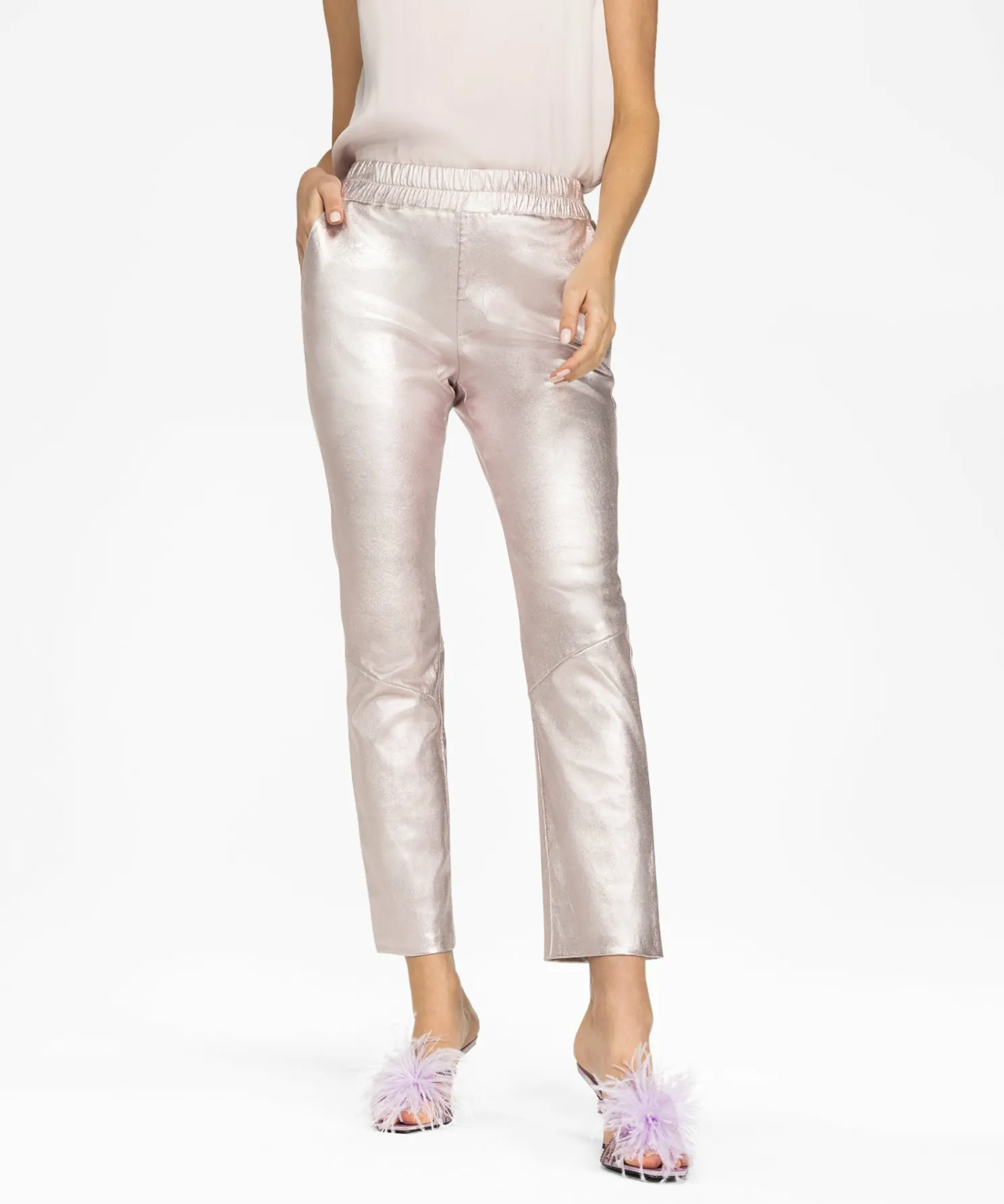 IBANA Pablo Metallic Light Pink- Spring/Summer '24