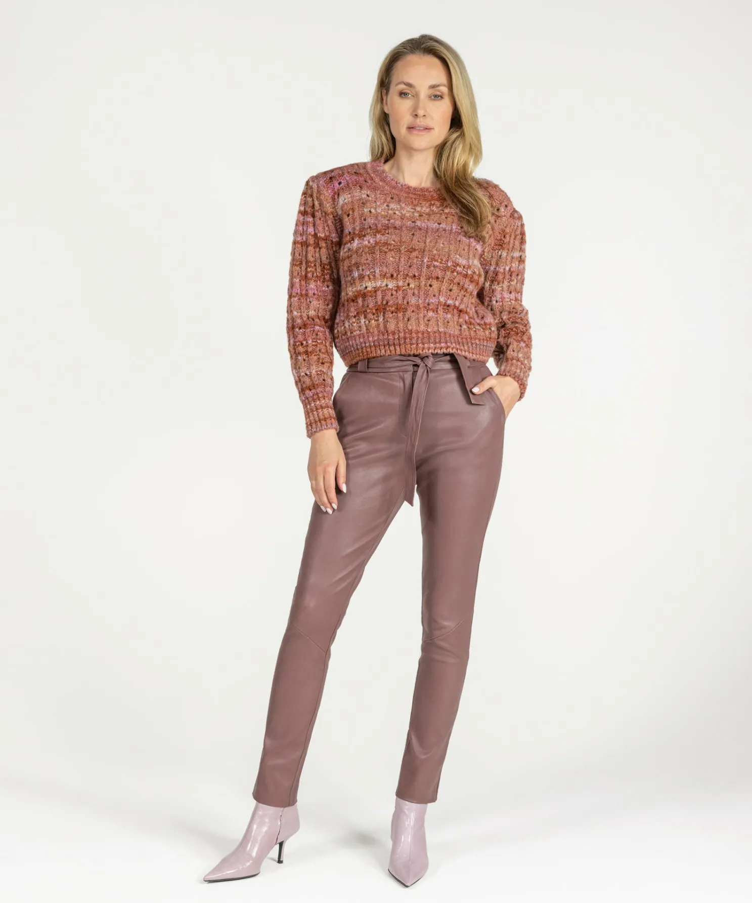 IBANA Paulina Dusty Rose- High Waist