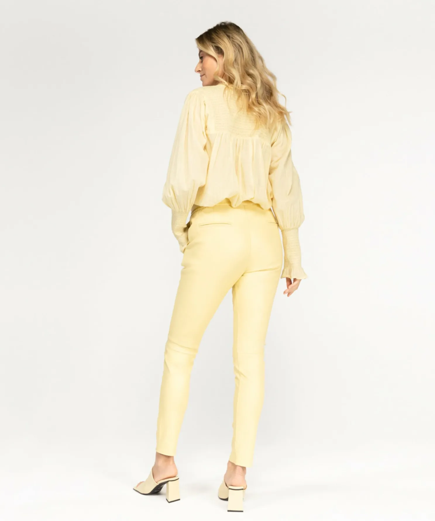 IBANA Peike Buttery Yellow- Pantalons