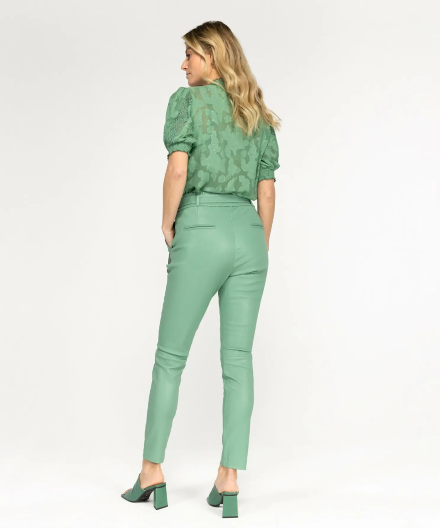 IBANA Peike Jade Green- Pantalons