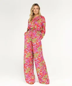IBANA Plume Print- Pantalons