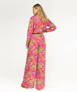 IBANA Plume Print- Pantalons