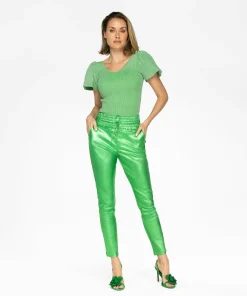 IBANA Poggy Metallic Snake Green- Spring/Summer '24