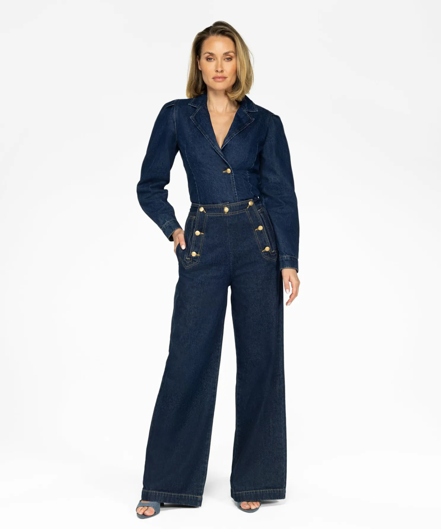 IBANA Pollo Washed Denim- Non Leather