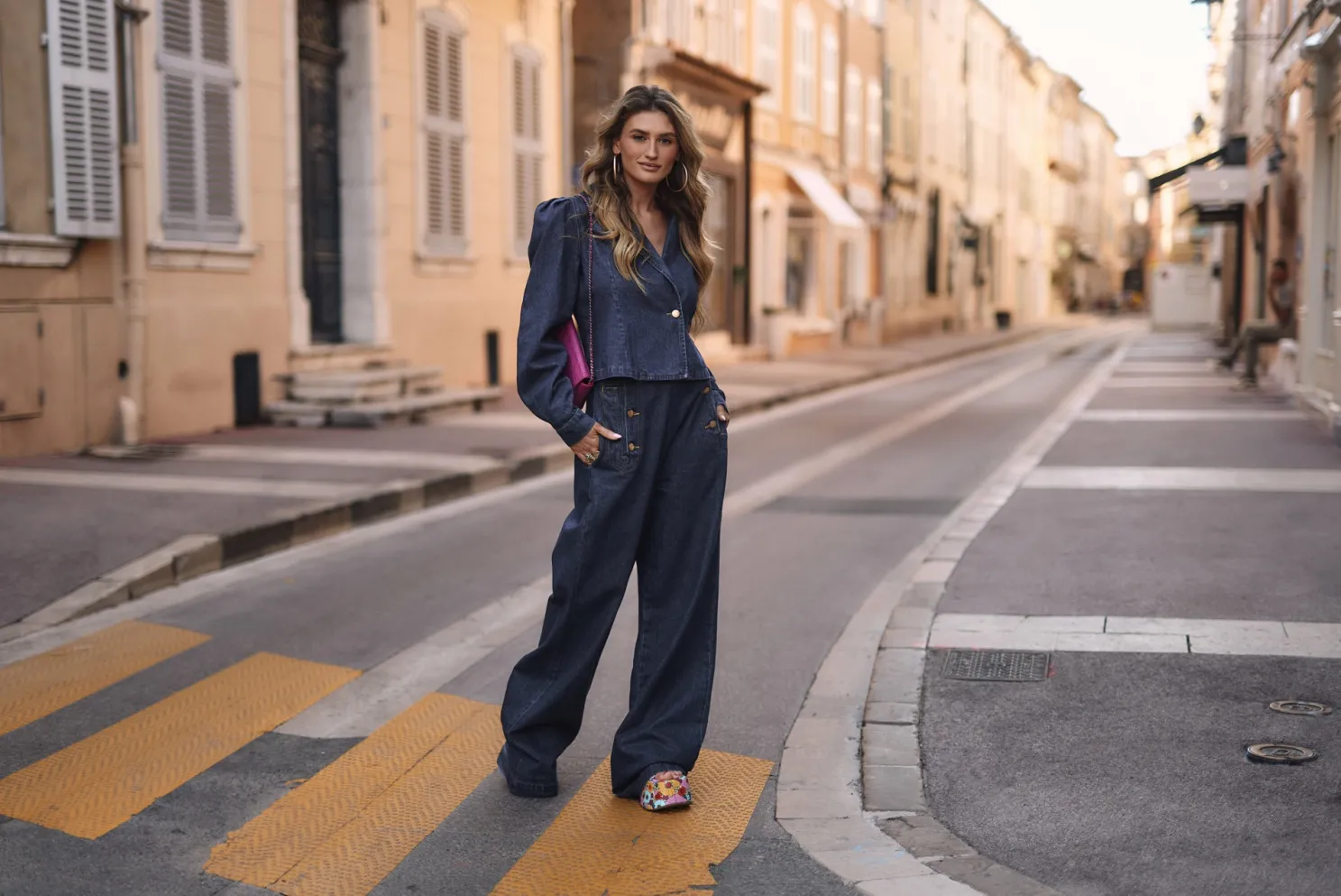 IBANA Pollo Washed Denim- Non Leather
