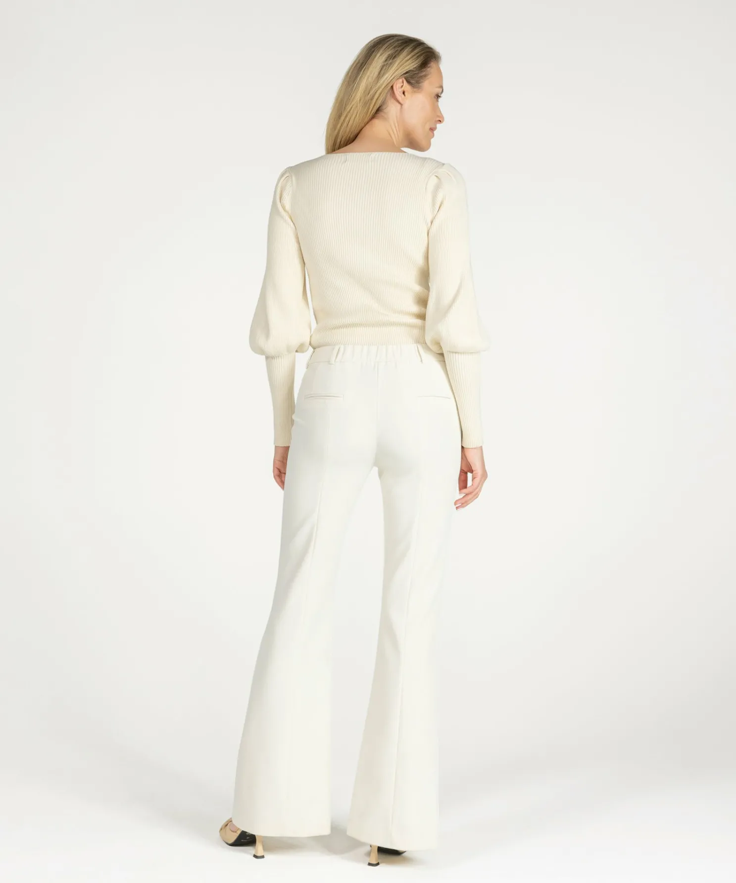 IBANA Priya Creamy White- Non Leather