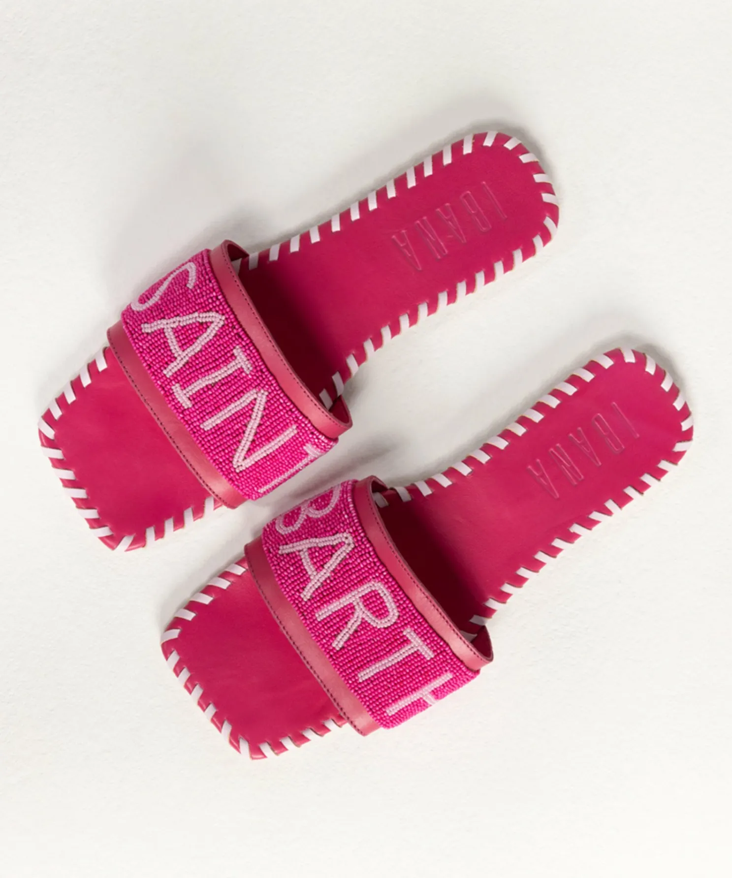 IBANA Saint Barth Bright Pink- Slippers