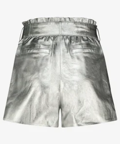 IBANA Sasha Metallic Silver- Mini Shorts & Rokken