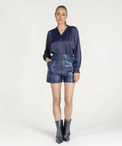 IBANA Sera Marine Blue- Mini Shorts & Rokken
