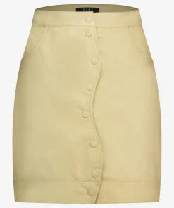 IBANA Shelley Buttery Yellow- Leren Shorts & Rokken