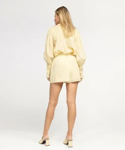 IBANA Soleil Buttery Yellow- Mini Shorts & Rokken