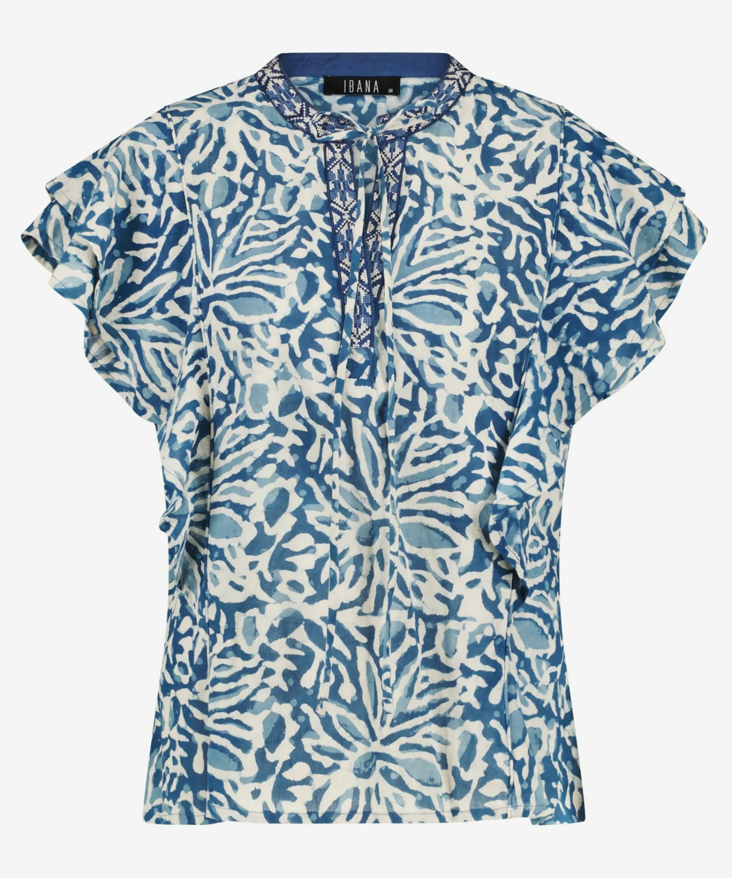 IBANA Tadine Airy Blue Blossom- Non Leather